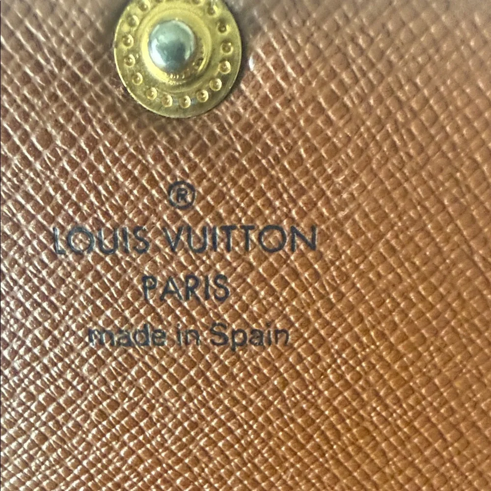 Louis Vuitton Monogram Porte Monnaie Billets Tresor Wallet Crossbody Conversion✨ - Picture 3 of 12